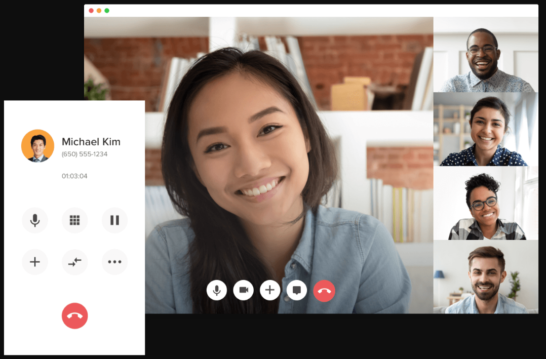 screenshot of RingCentral Video